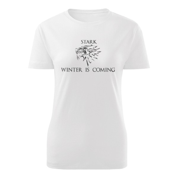 Tričko s potiskem Winter is Coming