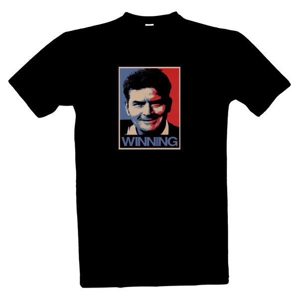 Tričko s potiskem Winning