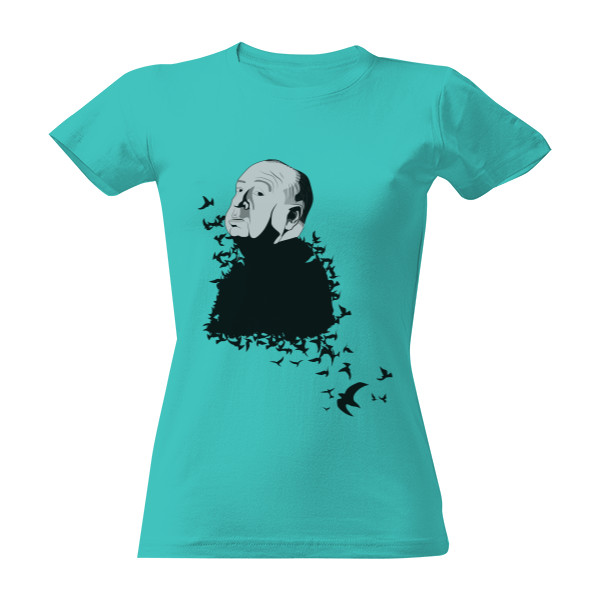 Tričko s potiskem Hitchcock - dámské triko