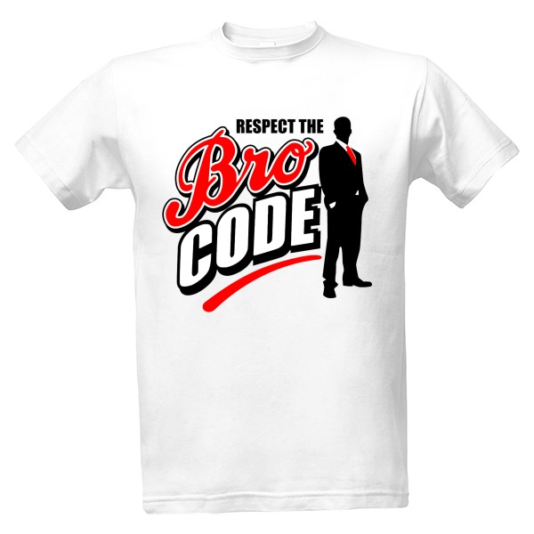 Tričko s potiskem Bro Code